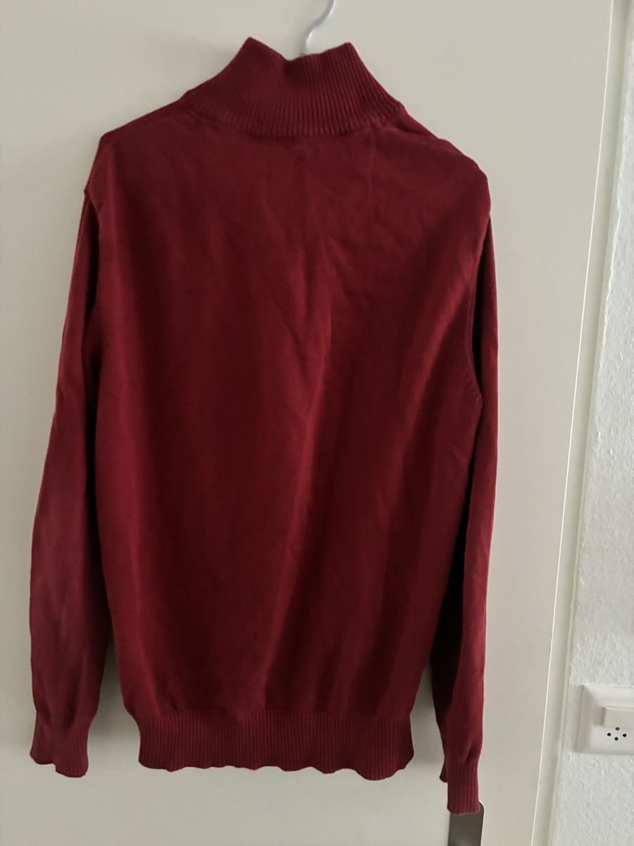 Tom Tailor Pullover & Sweatshirts: Tom Tailor Herren Pullover rot mit Reissverschluss Gr.L – Gebraucht aus Cham von Tamburi 1