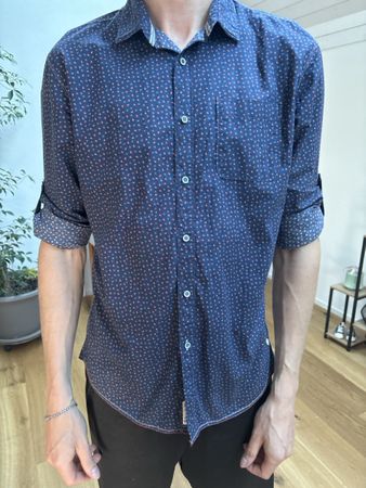 Paul Kehl Casual Dpt. Slim Fit Hemd Grösse M, dunkelblau 49