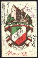 Baden, Studentenwappen der Limmania, Sch