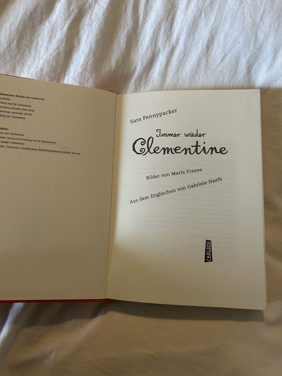 Libri: Immer wieder Clementine Doppelband – Usato da Basel venduto da marie.und.magdalena 3