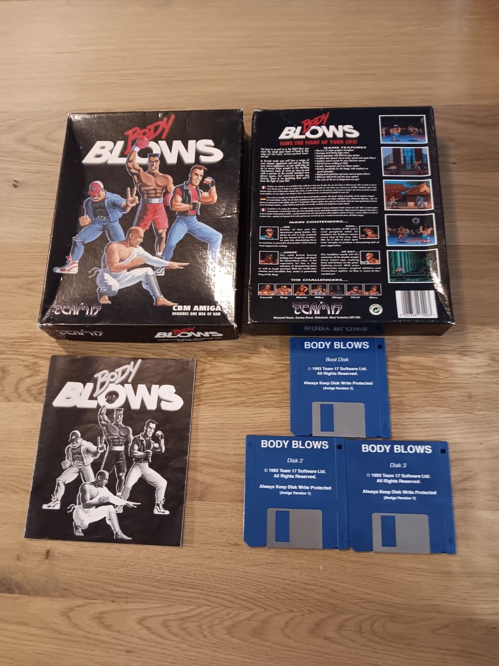 Commodore PCs: Amiga Spiel Body Blows Galactic – D'occasion à Beringen par Beringen75 1