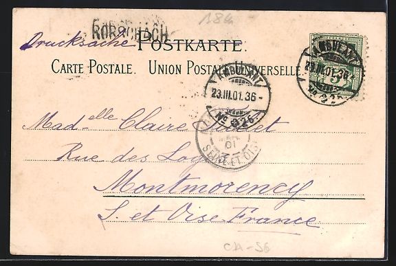 Cartes postales: Litho Rorschach, Partie im Hafen im flor – D'occasion à Berlin par bartko-reher 1