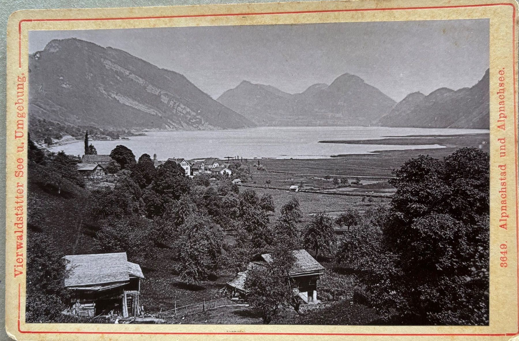 Cartoline postali: Kabinettfoto, Alpnachstad – Usato da Frauenfeld venduto da Merk52