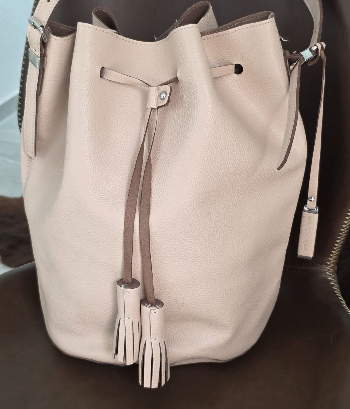 Sacs femmes: Tasche Beutel Leder rosa ,Neu – Neuf (Voir description) à Rheinsulz par Gilea 1
