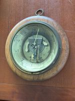 vintage Barometer Koch Luzern rund 18cm