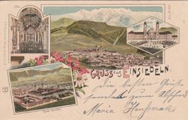 Kt.Schwyz-Einsiedeln-Litho 1901