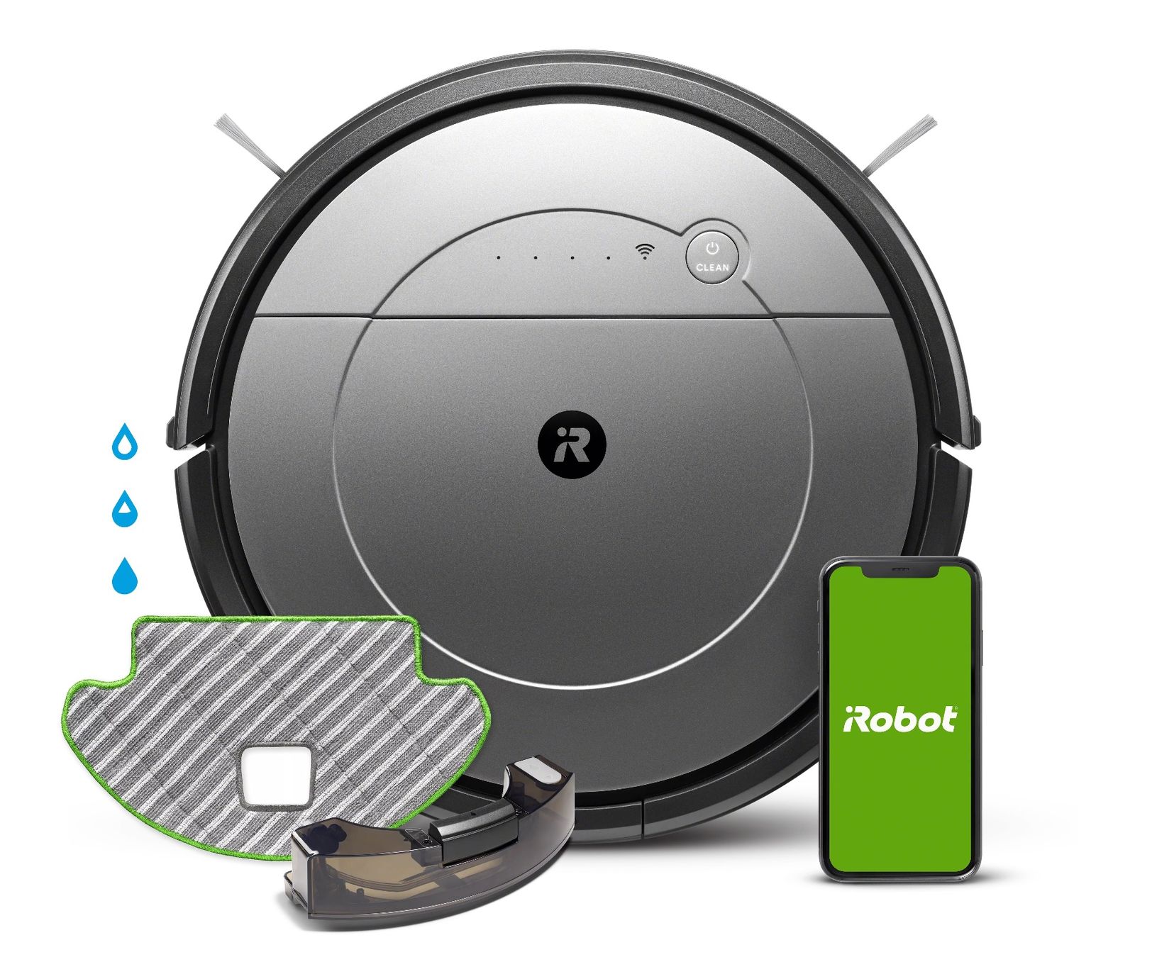 Irobot Aspirapolveri & Accessori: iRobot Roomba Combo R1138 Saug- und Wischroboter – Usato da Vordemwald venduto da iRoboticsAG