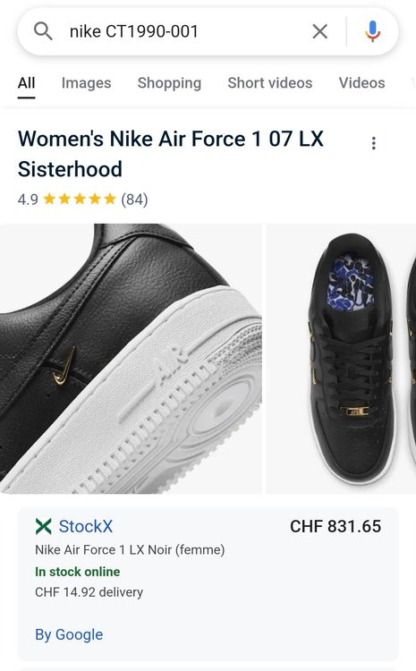Nike Scarpe da uomo: Nike Air Force | EU39 – Usato da Wallisellen venduto da theblacksheep 7