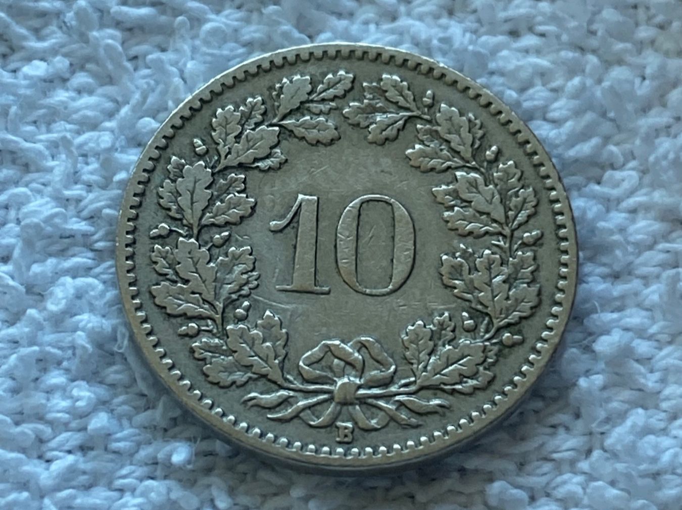 Tutti le monete: 10 centimes/Rappen 1903 – Usato da Nyon venduto da Ilmi09 1