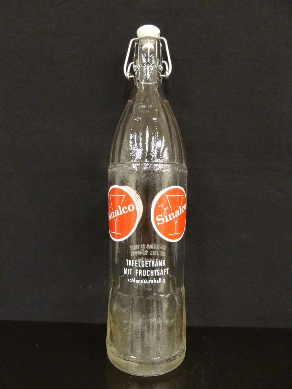 Bicchieri, Caraffe & Bottiglie: alte Flasche SINALCO 67 1968 BÜLACH – Usato da Kerzers venduto da Flaschenposten 1