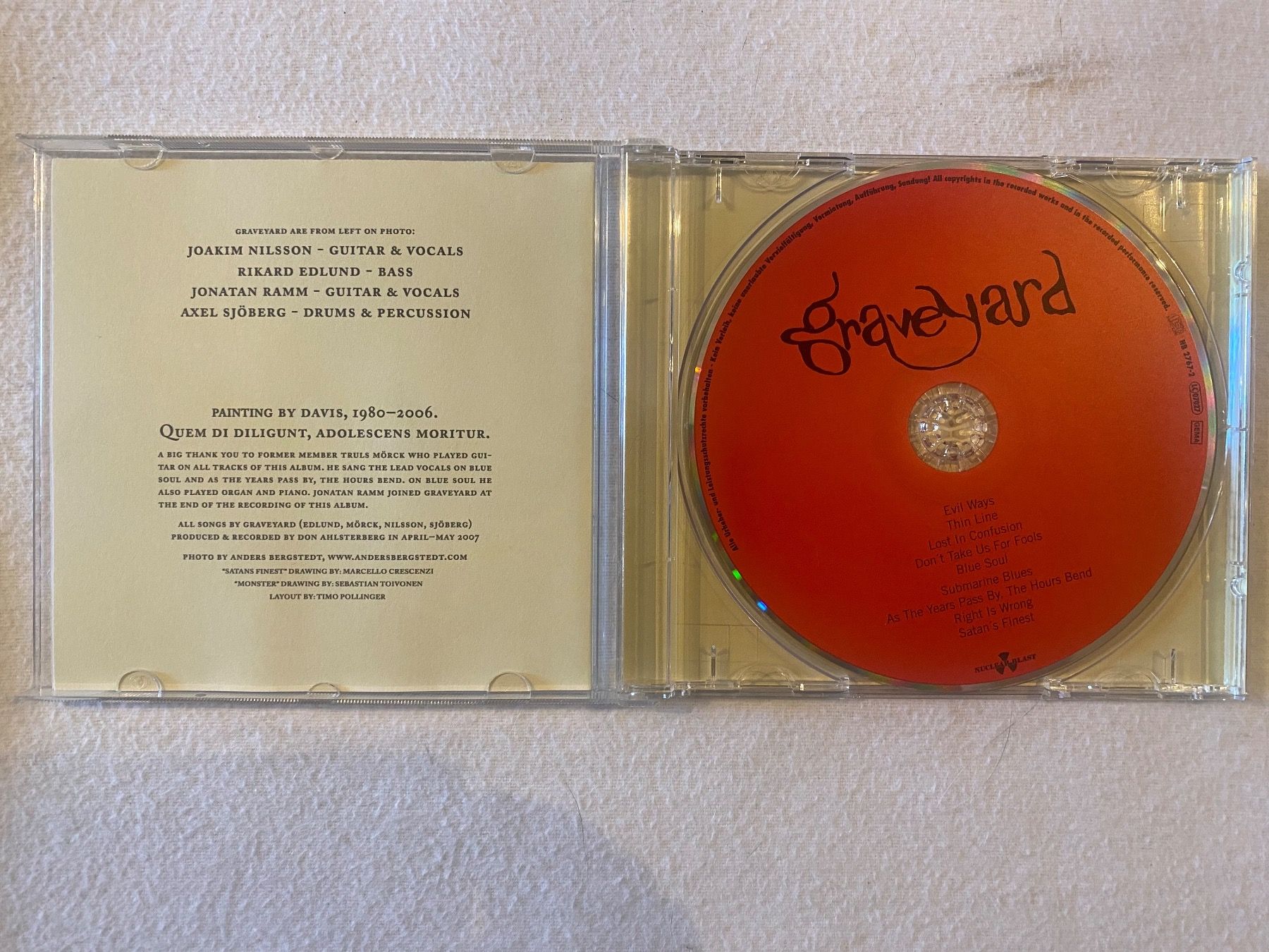 CD: Graveyard - Nuclear Blast – Nuovo (secondo la descrizione) da Duggingen venduto da Kisha010 1