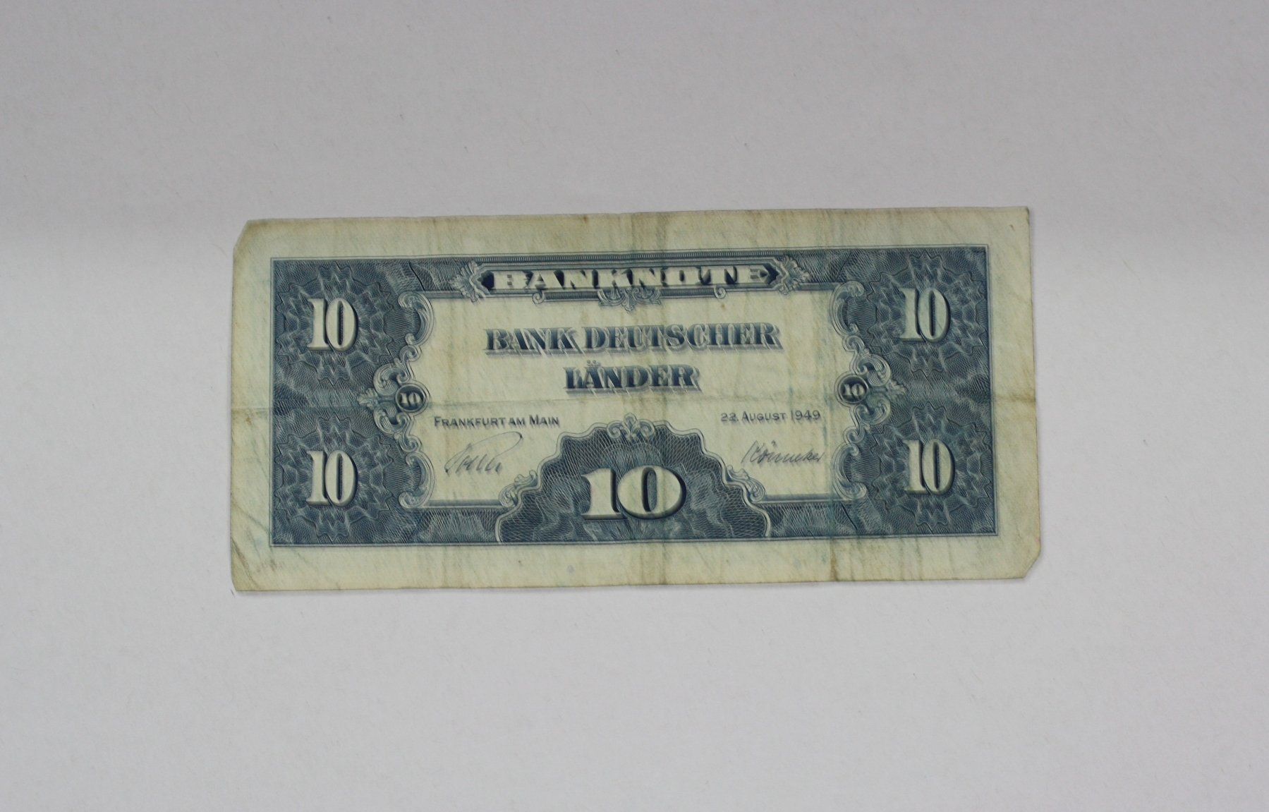Billets de banque: 10 Mark Note BRD 1949 – D'occasion à Chur par Invinoveritas 1