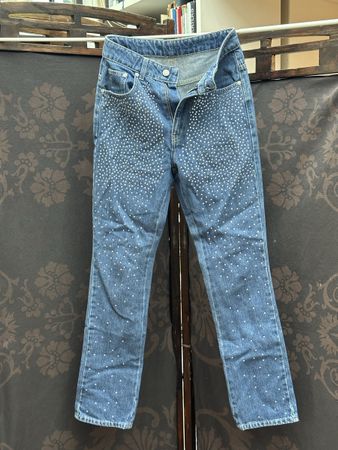 Jeans Chiara Ferragni con strass Tg. S
