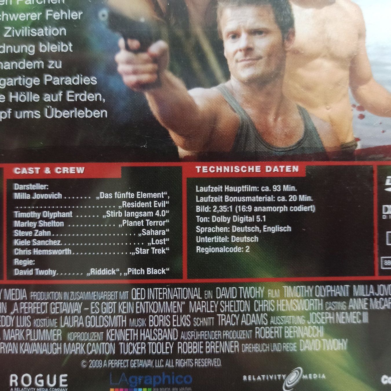 Tutti i DVDs: A Perfect Getaway – Usato da Dübendorf venduto da kb86_MOVIE 2