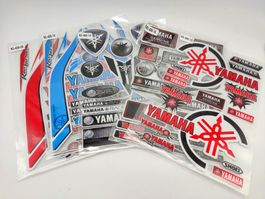 5 verschiedene Sponsoren Dekor Aufkleber Yamaha R1,R6,R7,R3