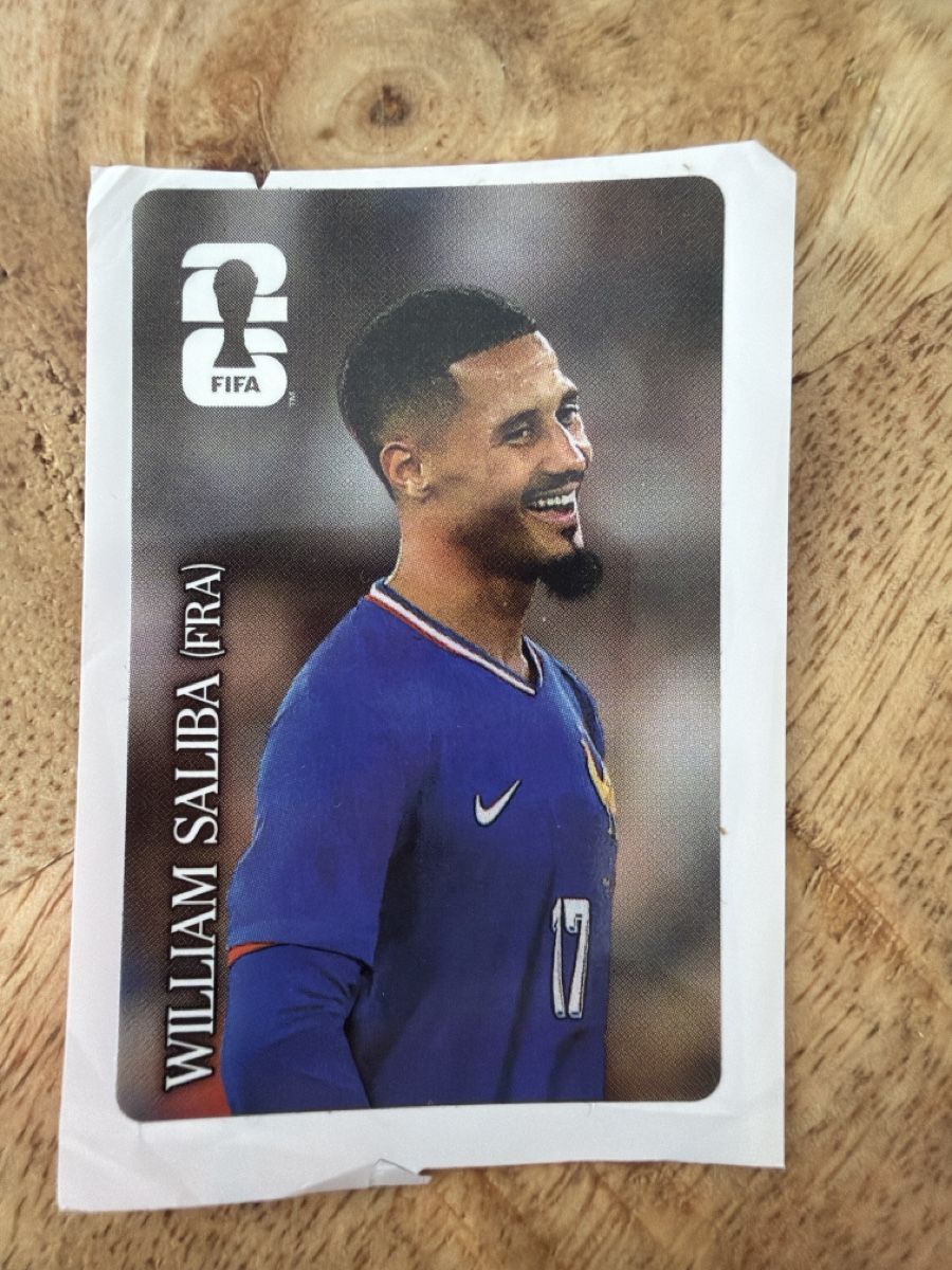 Panini Carte collezionabili: Panini CC9 William Saliba (FRA) – Nuovo (secondo la descrizione) da Leytron venduto da airlines00