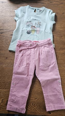 Sommer Outfit / Kleiderset Gr. 80