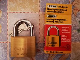 Cadenas ABUS Nr. 65/50 Neuf avec clés, Sécurité optimale