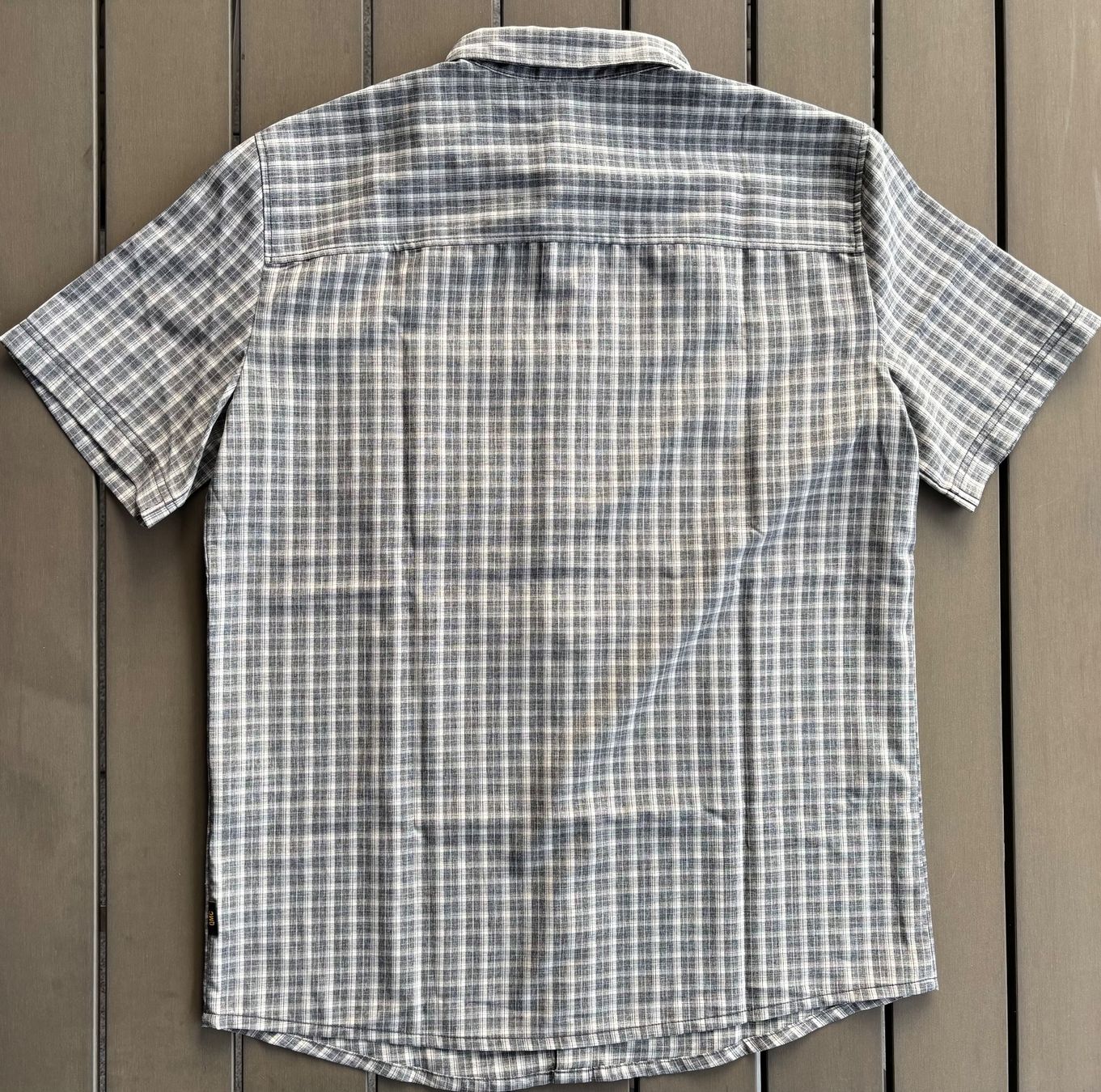 Jack Wolfskin Camicie: Jack Wolfskin Wanderhemd, Gr. M, braun kariert – Nuovo (secondo la descrizione) da Ebnat-Kappel venduto da Molton 1