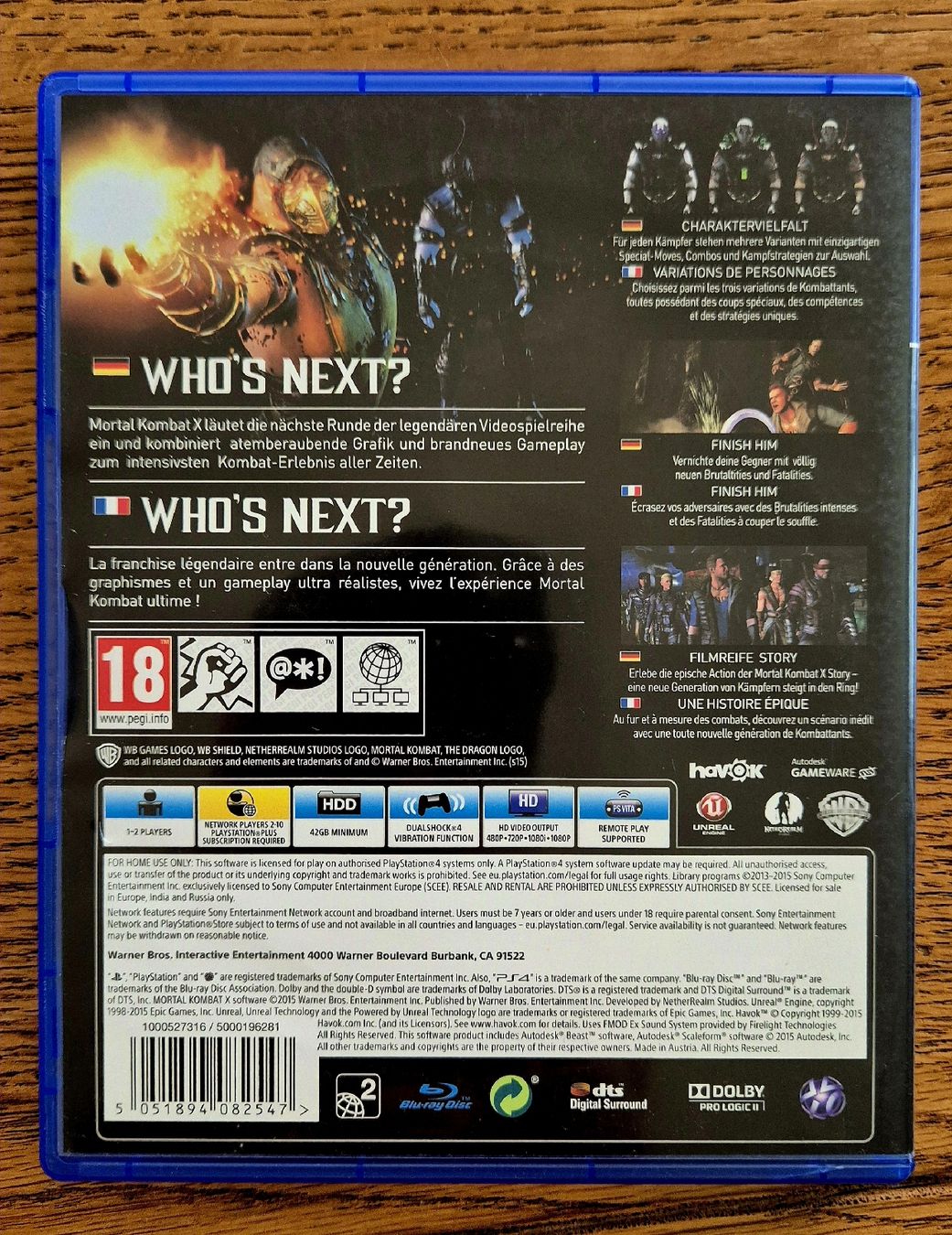 Giochi: Mortal Kombat X PS4 Top Zustand – Nuovo (secondo la descrizione) da Au SG venduto da AlenCompany 1