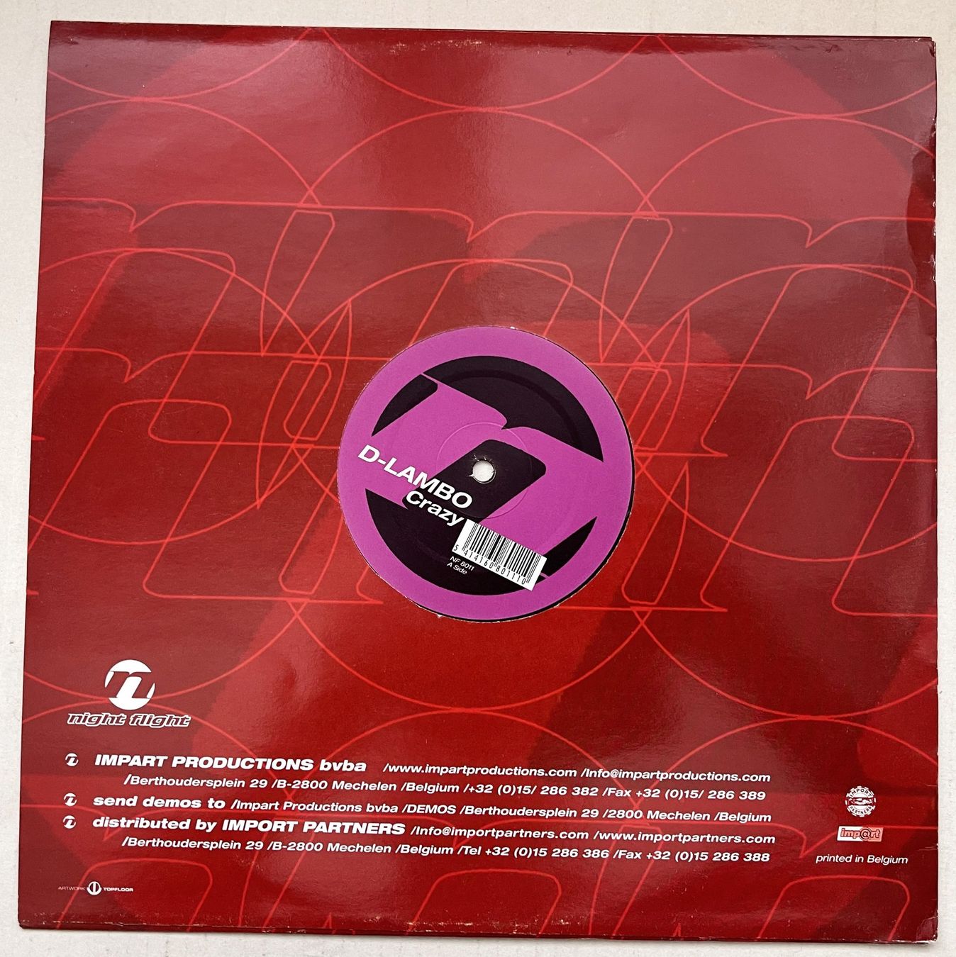 Schallplatten: D-Lambo – Crazy (2001, Vinyl) – Gebraucht aus Oftringen von Vucki 1
