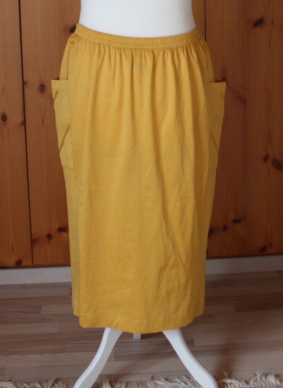 Gonne: Rock Jupe BLEYLE gelb Gr. 48 – Usato da Flüelen venduto da Diversicum-Vintage 3
