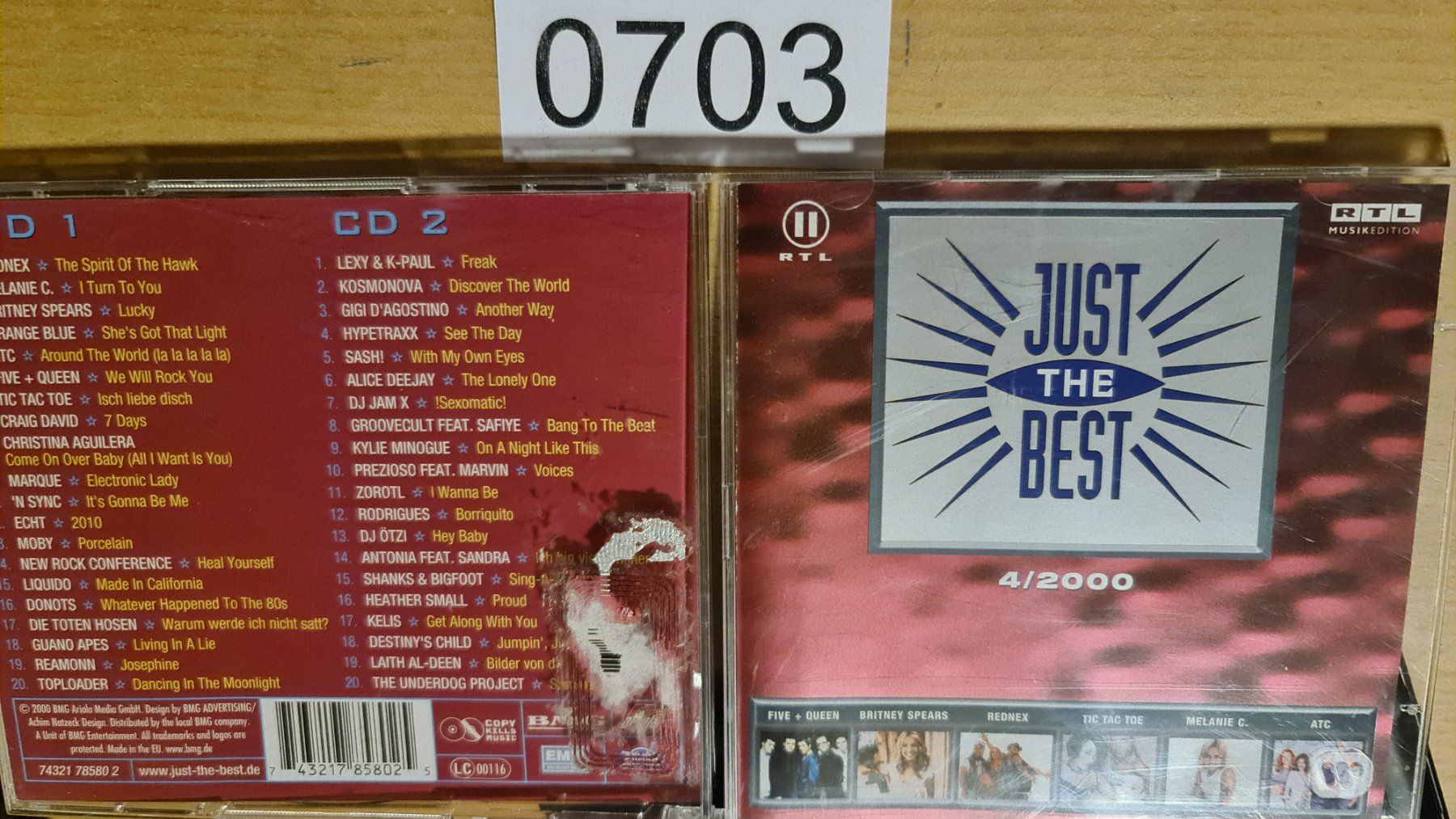 CD: Just The Best 4/2000 2CD Hit-Compilation Neuwertig – Usato da Dintikon venduto da Vexi