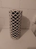 Keramik Vase, Weiss, Top Zustand, Modernes Design!