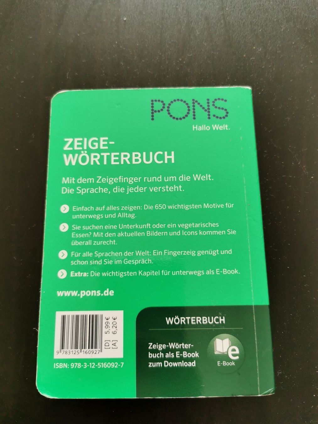 Libri: Zeigewörterbuch von Pons – Usato da Winterthur venduto da Sushy-Power 1