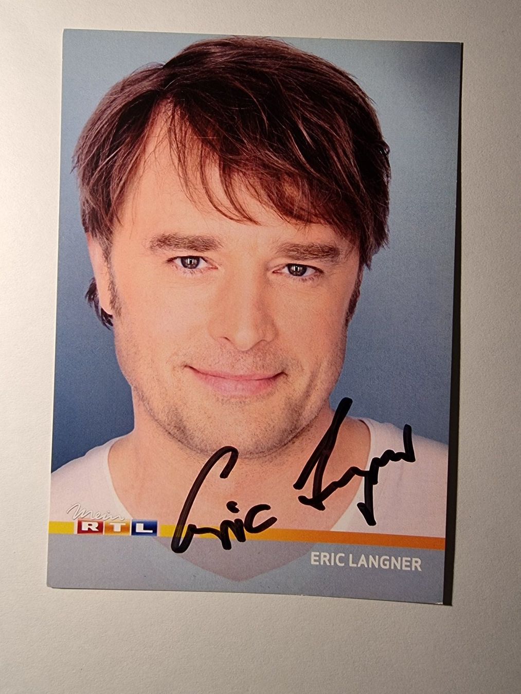Autografi: Eric Langner Originalautogramm Unter uns – Usato da Winterthur venduto da Christinakim