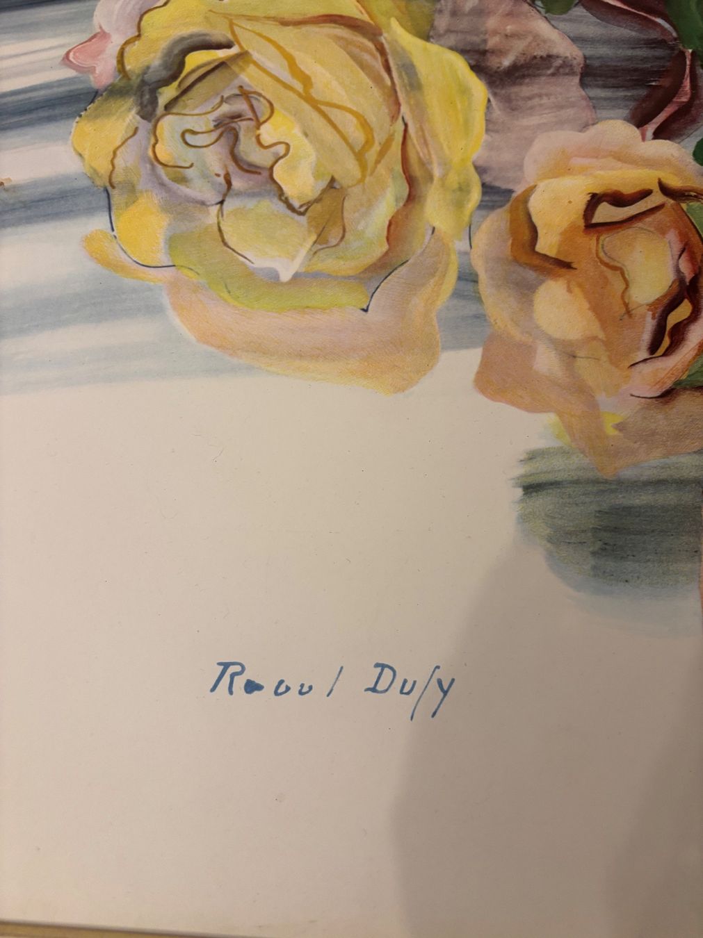 Grafiken & Lithographien: lithographie Roses, Raoul Dufy – Gebraucht aus Genève von ati_tj8f 7