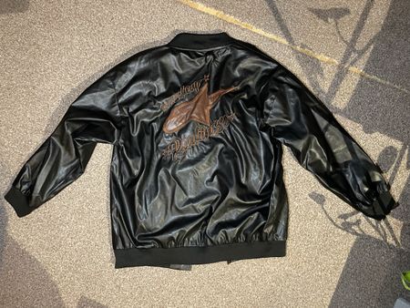 Veste en similicuir