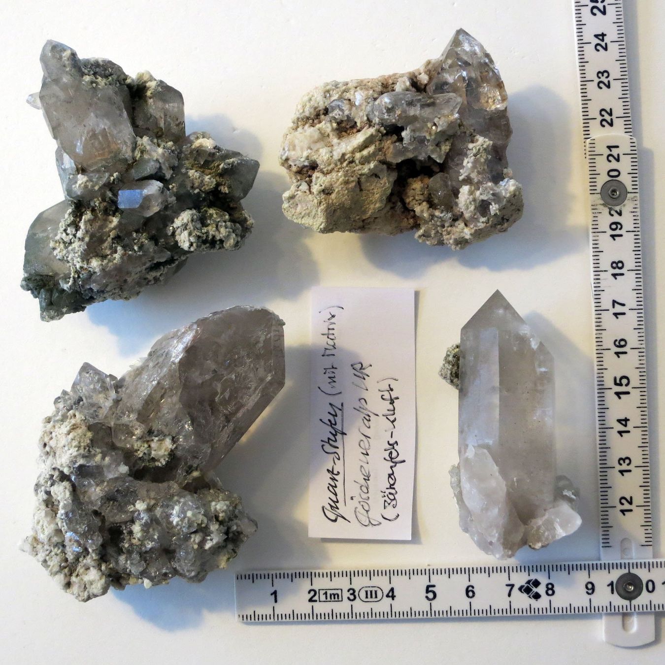 Mineralien & Heilsteine: Quarzstufen, Eigenfund, Uri – Neu und originalverpackt aus Steinhausen von Kristall022 1