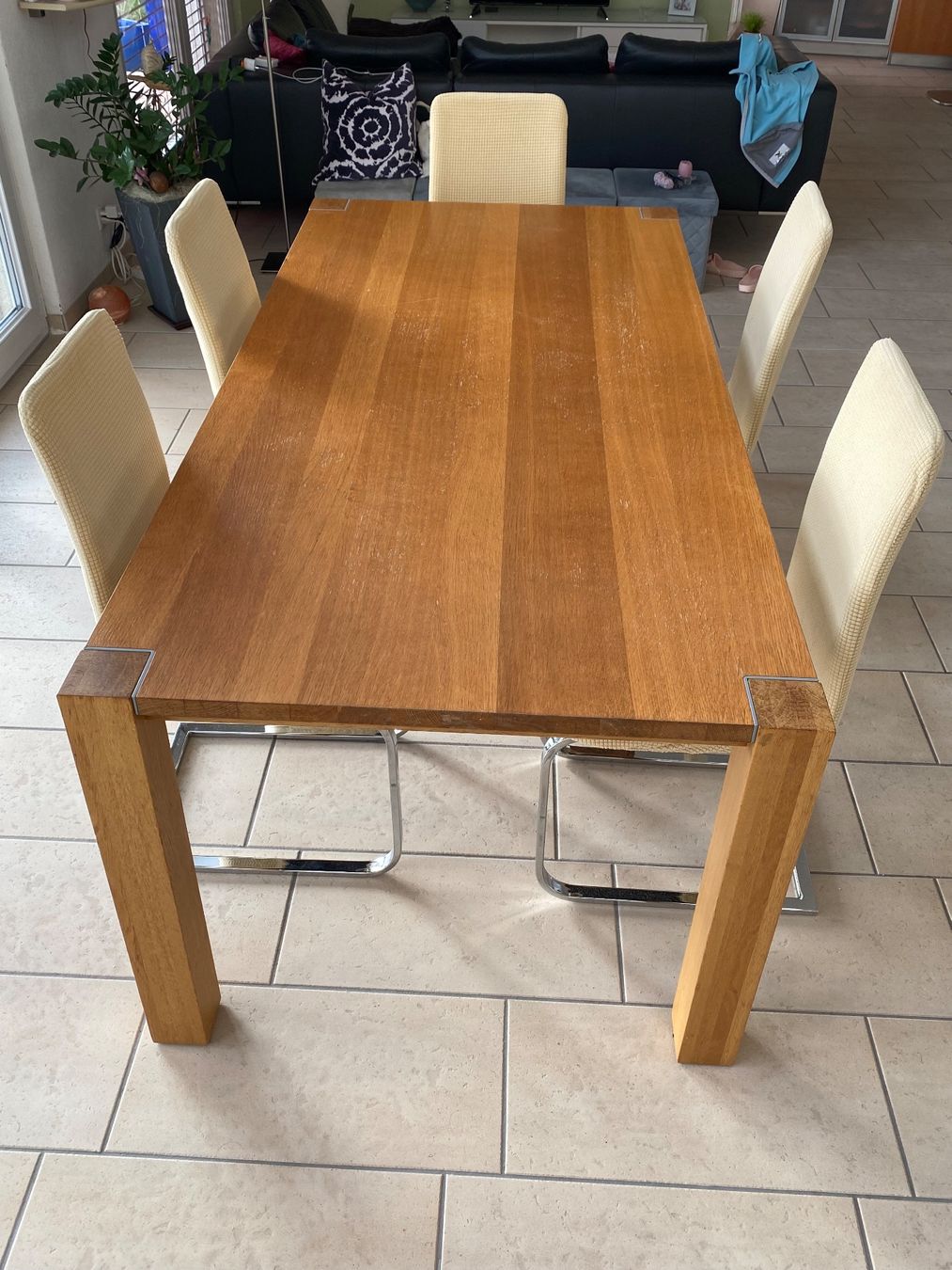 Interio Tische: Interio Tisch Eiche furniert – Gebraucht aus Meilen von m_coni 4