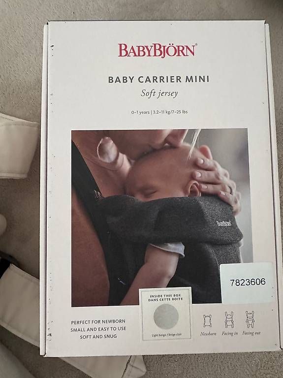Marsupi portabebè: BabyBjörn Mini Jersey Trage – Usato da Triengen venduto da Diva-89