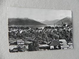 Karte Cham Zug ZG Flugaufnahme Bahn 1940