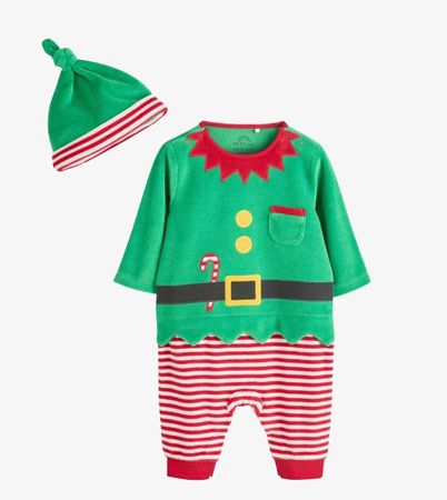 Costume lutin noel NEXT, T.92 cm (1 1/2 - 2 ans)