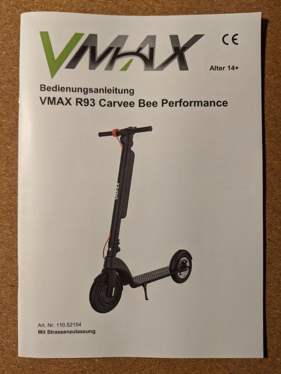 vmax-r93-carvee-bee-performance-e-scooter-gebraucht-in-hinterforst