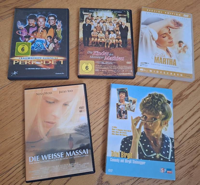 Tutti i DVDs: 5 DVDs – Usato da Dietwil venduto da rotchaeppli77