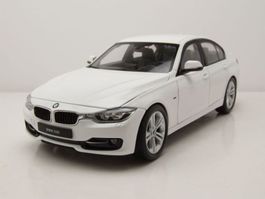BMW 335i F30 Limousine 2011-2019 weiss        1:18 von Welly
