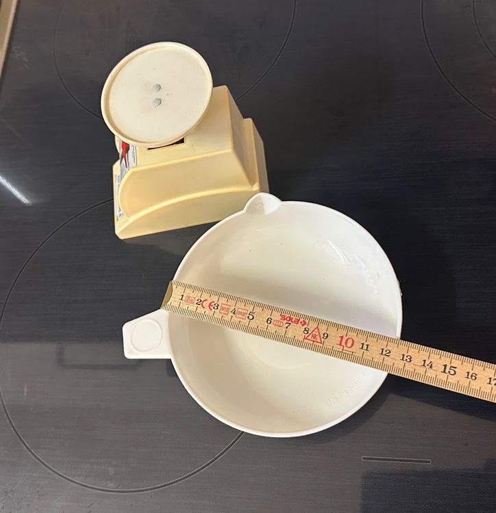 Vintage Weight Watchers Scale and Bowl, Made in USA, Weight