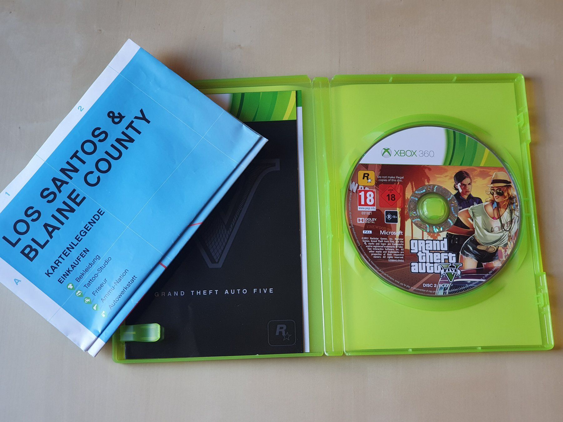 Microsoft Giochi: Grand Theft Auto V GTA 5 – Usato da Stansstad venduto da collectorsshop 2