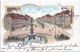 CHAUX - de - FONDS, litho du début du POD