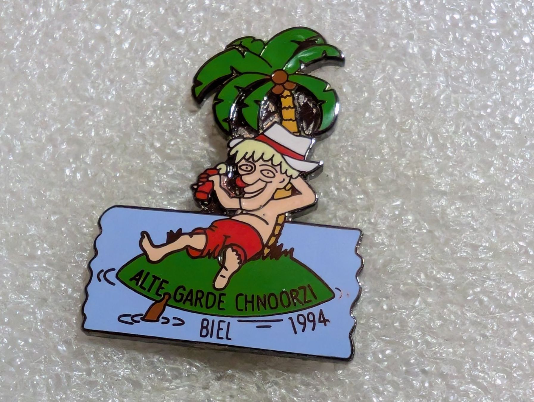 Placchette & Badge: Ansteckpin 198: Urlaub – Usato da Oppligen venduto da Pin-Fall-Shop