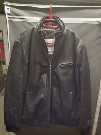 Leder Jacke