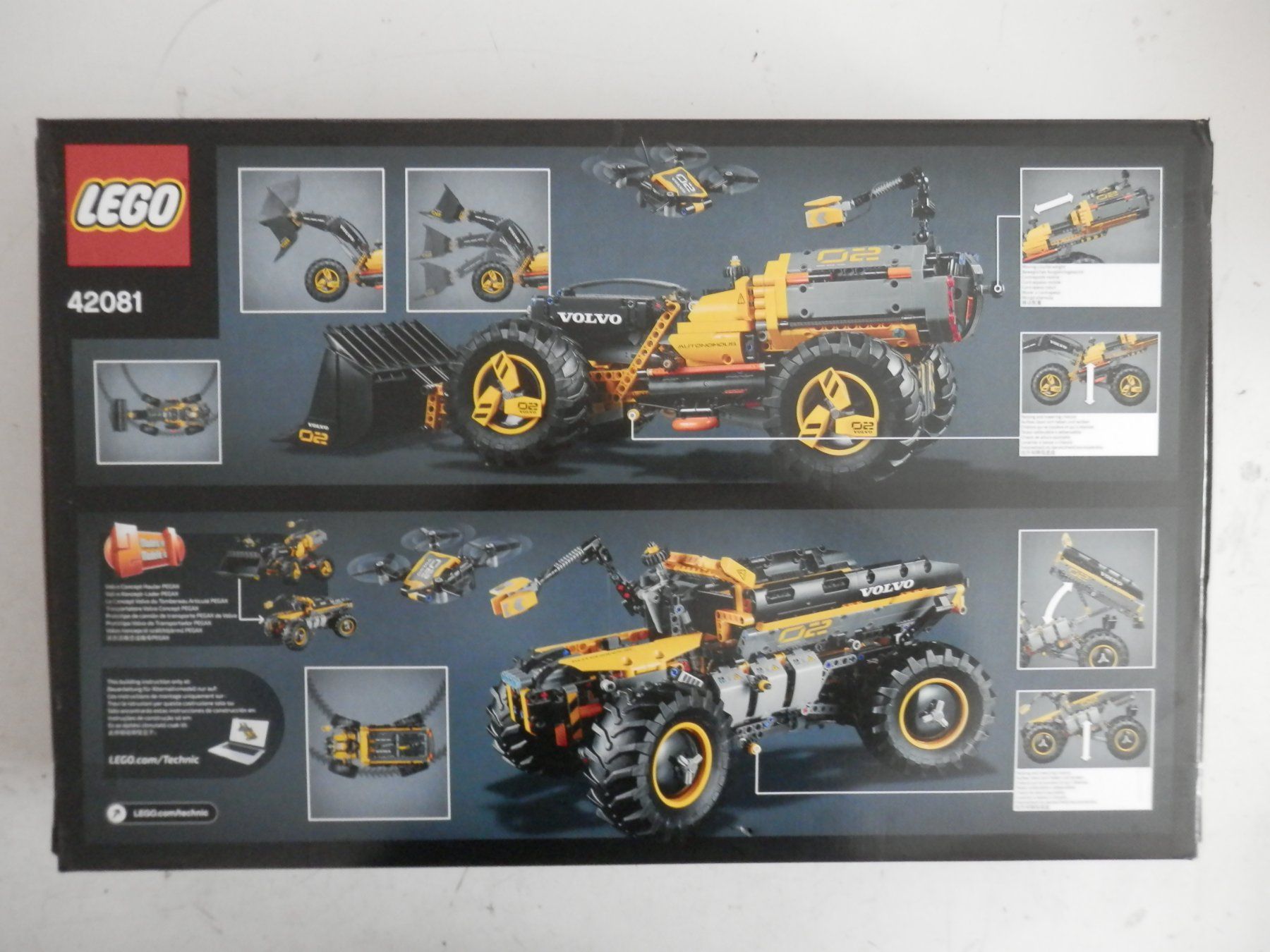 LEGO 42081 Volvo Konzept-Radlader ZEUX NEU (Neu und originalverpackt ...