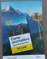 bon pour Carte journalière Jungfrau Région à 50%