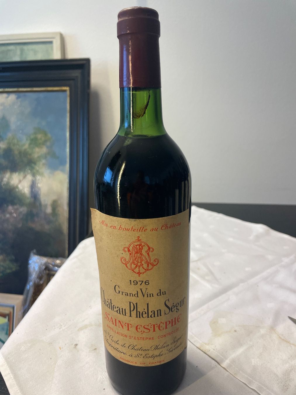 Vino: Château Phélan Ségur 1976 – Usato da Hölstein venduto da kolumbus1964