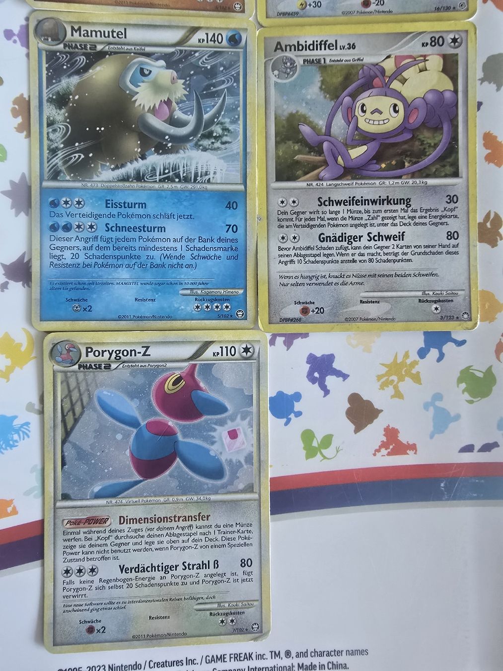 Pokémon Carte collezionabili: Pokemon, Reverse Holo & Holo, DE, 11 Stück.  – Usato da Pfäffikon SZ venduto da gmw_8nk9 3