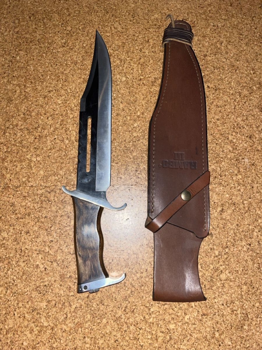 Accessori: Rambo III Messer, Top Zustand! – Usato da Haldenstein venduto da Gigathlon4